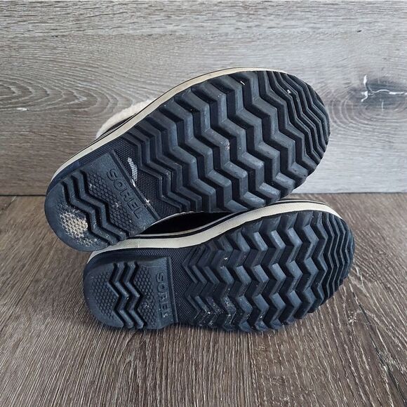 SOREL Yoot Pac Nylon Winter Snow Boots Black Toodler Size 10 - Picture 7 of 9